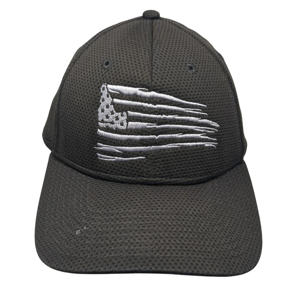 Idaho Flag Fitted Baseball Cap Black L Lightweight Embroidered Patriotic New Era